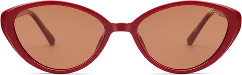 نظارات شمسية نسائية من SOJOS بتصميم Retro Cat Eye مستقطبة TR90 خفيفة الوزن للغاية، ظلال بيضاوية عتيقة للحماية من الأشعة فوق البنفسجية 400 in Kuwait