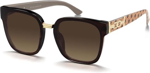 Retro 70s Square Sunglasses for Women Men Oversized Vintage Big Large Trendy Sun Glasses UV400 Protection in Saudi Arabia