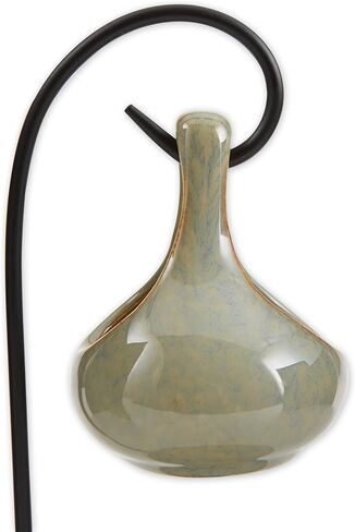 Gifts & Decor Folk Art Porcelain Tear Drop Oil Warmer Candle Holder in Kuwait