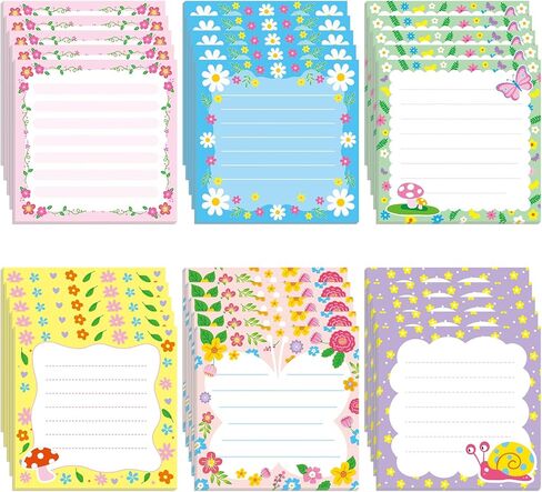 30 Pack Easter Egg Sticky Notes - 600 Sheets Spring Sticky Note Pads Easter Party Gift Notepad Spring Tea Birthday Party Holiday Appreciation Gift in Saudi Arabia