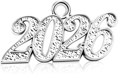 2025 Gold Plated Charm for Graduation Tassel, Decorative Number Pendant in Kuwait