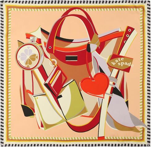 Kate Spade Women's Bag Chaos Silk Bandana, Stylish & Light Fashion Accessory for Everyday Styling in Kuwait