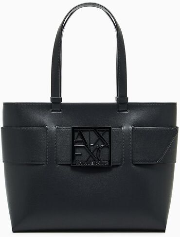 Armani Exchange Women's Essential, Susy, Square Logo Shopping S, One Size in Saudi Arabia