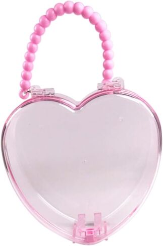 Jewelry Headwear Clips Stationery Handle Box Heart Shape Decorative Storage for Women in Kuwait