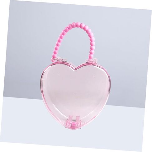 Jewelry Headwear Clips Stationery Handle Box Heart Shape Decorative Storage for Women in Kuwait