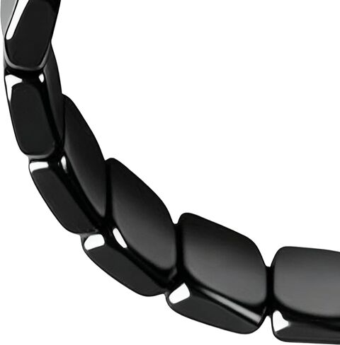 Hematite Bracelet | Everyday Wear Fashionable | Natural Hematite Stone Bracelet for Men | for Father Husband Boyfriend Classmates Wedding Birthday Valentine's Day in Saudi Arabia