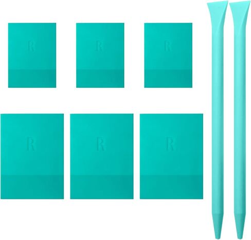 Mini Squeegee Rubber，Optimized for use with Mesh Backed Stencils and Transfers ， Mini Squeegee for Scorch Paste Wood Burning Paste, Paint, Screen (15) in Saudi Arabia
