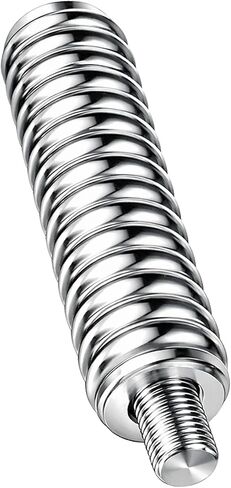 Wadoy SS-3H CB Antenna Spring Mount Heavy Duty Stainless Steel CB Springs (2PCS) fit Mobile/in-Vehicle CB Radio Antenna Mount up to 60" Long and 3/8", 24 Threads - 305311SS in Kuwait