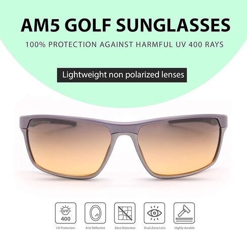 AM5 Non-Polarized Sunglasses Unisex-Lightweight Frames-Dual-Zone Lens-Technology in Saudi Arabia