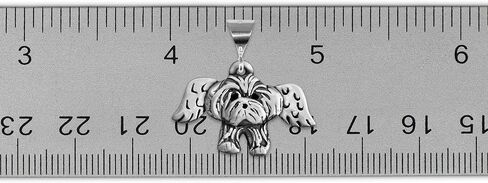 Havanese Gifts for Women - Sterling Silver Havanese Pendant for Necklace - Handcrafted in the USA in Saudi Arabia