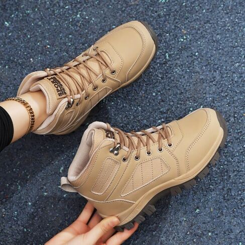 Women's Waterproof Hiking Boots Outdoor Trekking Camping Trail Hiking Boot Non-Slip Comfortable Sneakers Walking Hiking Shoes in Saudi Arabia