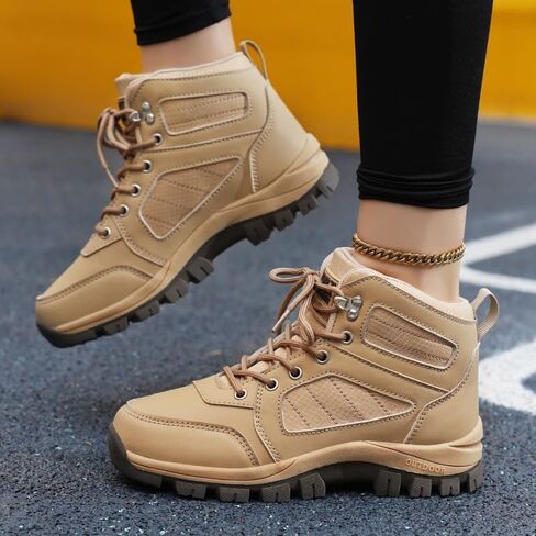 Women's Waterproof Hiking Boots Outdoor Trekking Camping Trail Hiking Boot Non-Slip Comfortable Sneakers Walking Hiking Shoes in Saudi Arabia