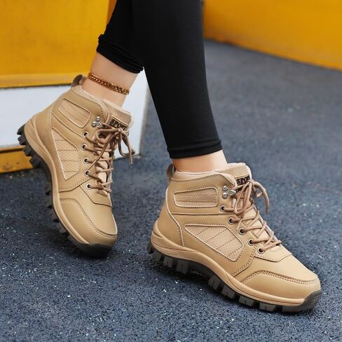 Women's Waterproof Hiking Boots Outdoor Trekking Camping Trail Hiking Boot Non-Slip Comfortable Sneakers Walking Hiking Shoes in Saudi Arabia