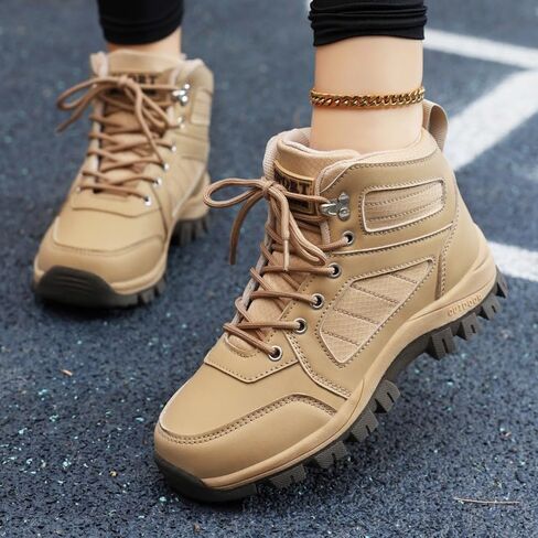 Women's Waterproof Hiking Boots Outdoor Trekking Camping Trail Hiking Boot Non-Slip Comfortable Sneakers Walking Hiking Shoes in Saudi Arabia