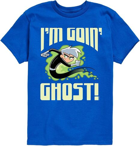 Hybrid Apparel تي شيرت داني فانتوم - I'm Goin Ghost - للأطفال الصغار والشباب بأكمام قصيرة in Kuwait