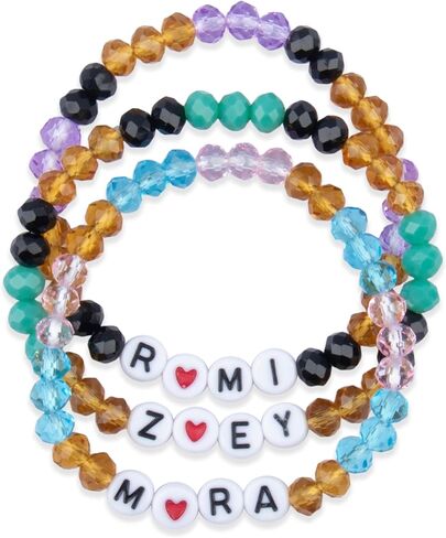 Stackable Stretch Bracelets Friendship Beaded Bracelets Birthday Christmas Gifts for Little Fans Women Unique Gift Jewelry in Saudi Arabia