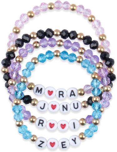 Stackable Stretch Bracelets Friendship Beaded Bracelets Birthday Christmas Gifts for Little Fans Women Unique Gift Jewelry in Saudi Arabia