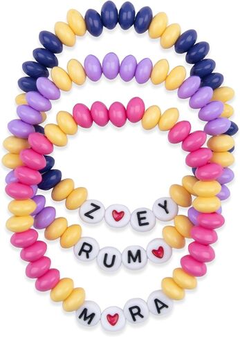 Stackable Stretch Bracelets Friendship Beaded Bracelets Birthday Christmas Gifts for Little Fans Women Unique Gift Jewelry in Saudi Arabia