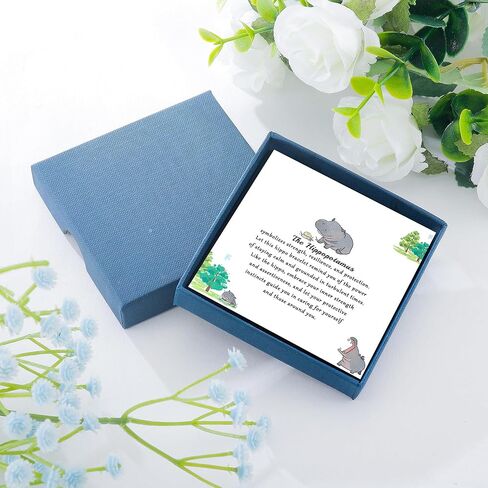 PARTNER Hippo Gifts for Women and Men Hippo Bracelets for Women and Men Natural Gemstone Beaded Bracelets for Hippopotamus Lovers in Saudi Arabia