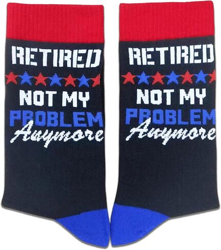 Funny Retirement Socks Gifts For Women Men. in Kuwait