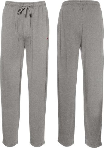 WRANGLER Mens Lounge Pants - Relaxed Fit Cotton PJ Sleepwear, Mens Pajama Pants in Saudi Arabia