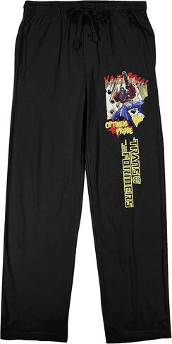 Transformers Optimus Prime Men's Black Sleep Pajama Pants in Saudi Arabia