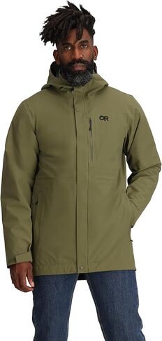 OUTDOOR RESEARCH Men's Foray 3L 3-in-1 Parka | Waterproof, Windproof, Insulated, Breathable, Hooded Long Sleeve Jacket, Standard Fit in Saudi Arabia