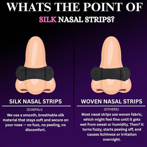 Nasal Strips for Snoring – Extra Strength Nose Strips for Sleep, Breathing & Congestion Relief – Hypoallergenic, Latex-Free, Sweat-Resistant Nasal Strips for Snoring and Sleep Quality in Saudi Arabia