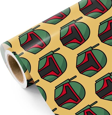 WRAPAHOLIC Bricks Wrapping Paper Roll - Mini Roll - 17 Inch x 16.5 Feet - Building Blocks Wrapping Paper Perfect for Boys Girls, Birthday, Baby Shower in Kuwait