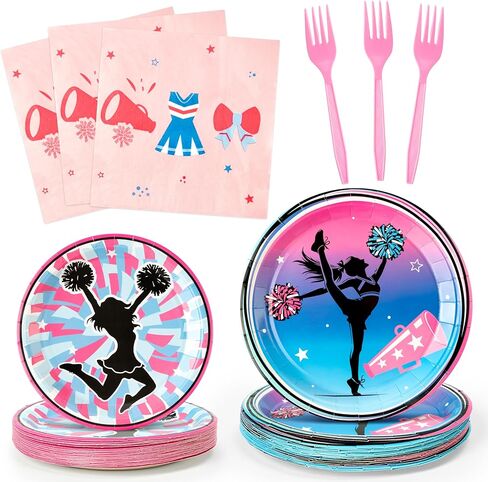 K1TPDE DENIM و Diamonds Party Tableware - 96pcs Denim موضوع سترة جينز أدوات المائدة الجينز تضمنت لوحات ورقية مناديل وشوكات ، لوازم حفلات عيد ميلاد كريستال لزواج زفاف البكالوريوس ، 24 مجموعة in Kuwait