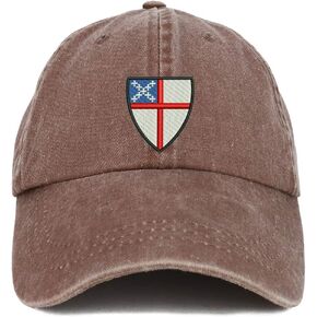 متجر الملابس العصرية قبعة Episcopal Shield المطرزة والمغسولة ذات المظهر المنخفض in Saudi Arabia