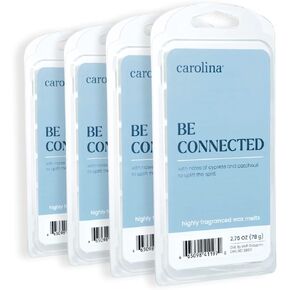 كارولينا كالم ذا سينسز يذوب الشمع المعطر، مكعبات تسخين الشمع المعطرة، مكعبات شمع معطرة تدوم طويلاً، 4 عبوات، 6 مكعبات لكل منها - صنع في الولايات المتحدة الأمريكية in Kuwait