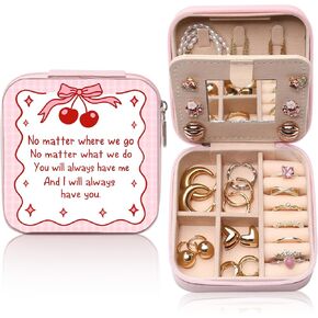 هدايا الصداقة للنساء من GAOLZIUY، صندوق مجوهرات السفر لأفضل صديق، ضحكاتنا لا حدود لها، ذكرياتنا لا تعد ولا تحصى، هدية عيد ميلاد للأصدقاء الإناث Bestie Soul Sister BFF in Kuwait