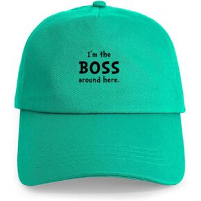 قبعة بيسبول CafePress Im The Boss قابلة للتعديل in Kuwait