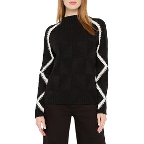NIC+Zoe Womens Dashing Diamonds Sweater in Saudi Arabia