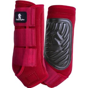 Classic Equine Classic Fit Boot Hind, Color: Blue, Size: L (CF200BLL) in Kuwait