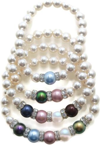 سوار جوهرة اللؤلؤ للجدة والأمهات وسوار الجدة، سوار اللؤلؤ، هدية للأم، مجوهرات جوهرة الميلاد لزوجتها in Kuwait