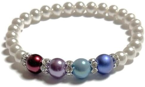 سوار جوهرة اللؤلؤ للجدة والأمهات وسوار الجدة، سوار اللؤلؤ، هدية للأم، مجوهرات جوهرة الميلاد لزوجتها in Kuwait