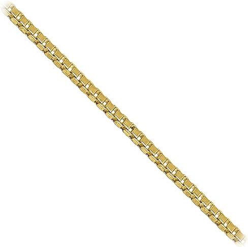 10K Gold .5mm Box Chain Necklace Jewelry 24" in Saudi Arabia