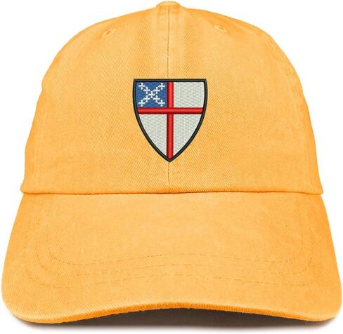 متجر الملابس العصرية قبعة Episcopal Shield المطرزة والمغسولة ذات المظهر المنخفض in Kuwait
