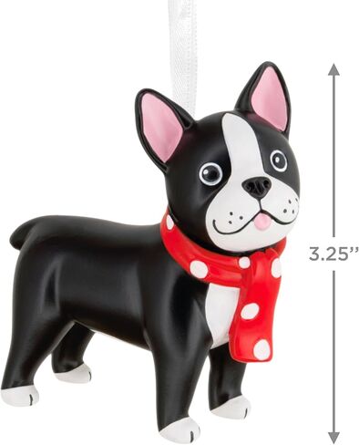 Hallmark Festive Pup Christmas Ornament, Gifts for Animal Lovers in Saudi Arabia