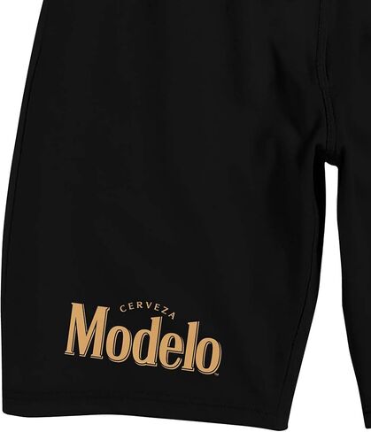 Modelo Espiritu Luchador & Classic Logo Men's Black Sleep Pajama Shorts in Saudi Arabia