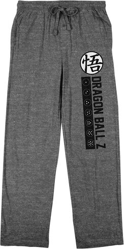 Dragon Ball Z Dragon Balls Men'S Heather Grey Sleep Pants in Saudi Arabia