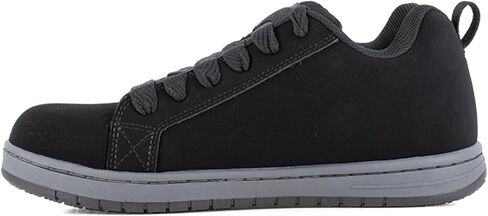 DC Work Men's Court Graffik Work Black and Gray Composite Toe Shoe in Saudi Arabia