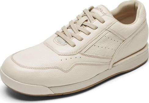 Rockport 7100 Plus Off-White Leather 10 W (EE) in Saudi Arabia