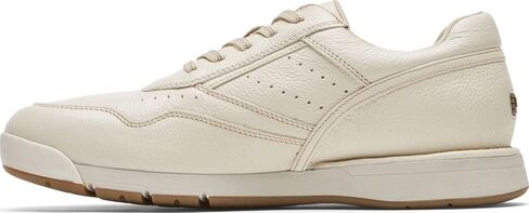 Rockport 7100 Plus Off-White Leather 10 W (EE) in Saudi Arabia