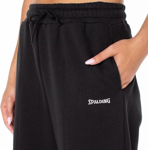 بنطال رياضي نسائي من الصوف بأرجل واسعة مع جيوب من Spalding in Kuwait