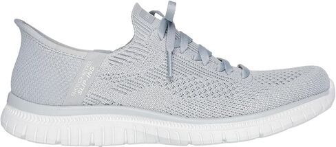 Skechers - Womens Slip-Ins: Virtue - Divinity Slip On Shoes, Color Gray, Size: 11 M US in Saudi Arabia