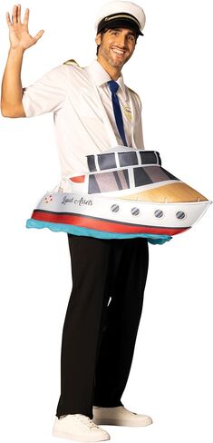 زي كابتن اليخت الهالوين، للنساء والرجال، مقاس واحد للبالغين in Kuwait