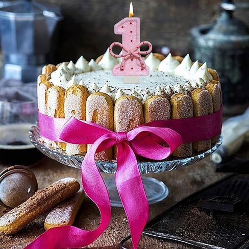 Pink Bow 10th Birthday Candle 3.26 inch Sweet Birthday Number 10 Candle for Cake Toppers Decorations for Showers Wedding Anniversary Celebration Party Supplies in Saudi Arabia